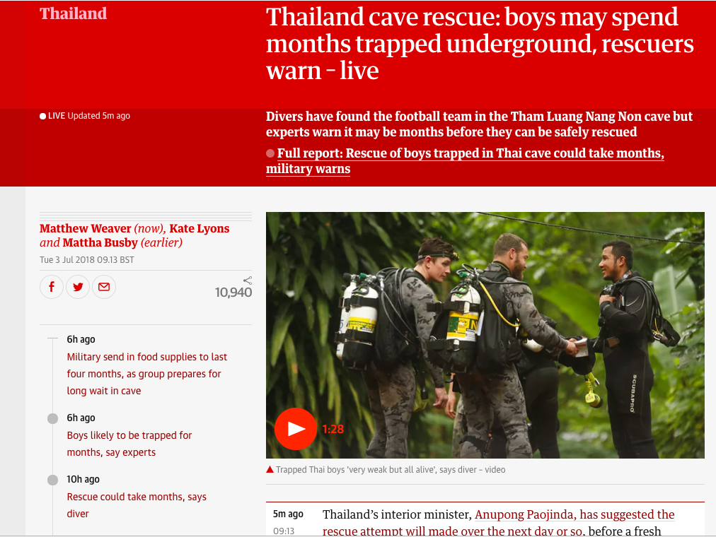 หมูป่า The guardian