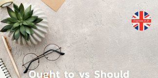 Ought to vs Should ใช้ต่างกันอย่างไร ?