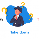 take away take down take over-min