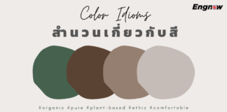 12 สำนวนเกี่ยวกับสี แบบนี้ก็มีด้วยหรอ!!!